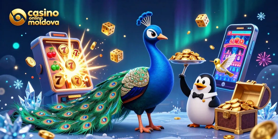 Rezultă câteva câștiguri la casino online moldova cu o ilustrație vibrantă a personajelor fantastice și simbolurilor de jocuri.