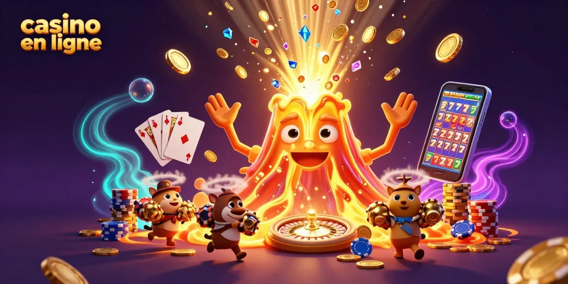 Jouez au casino en ligne avec des trésors éclatants et des machines à sous.