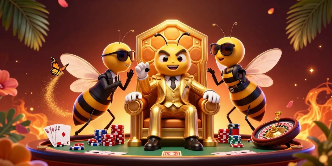 Gagnez gros avec blackjack casino en ligne dans une illustration colorée de jeu animée.