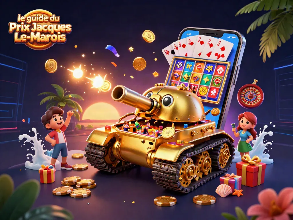 Win big with le guide du Prix Jacques-Le-Marois inside a golden beetle tank casino.