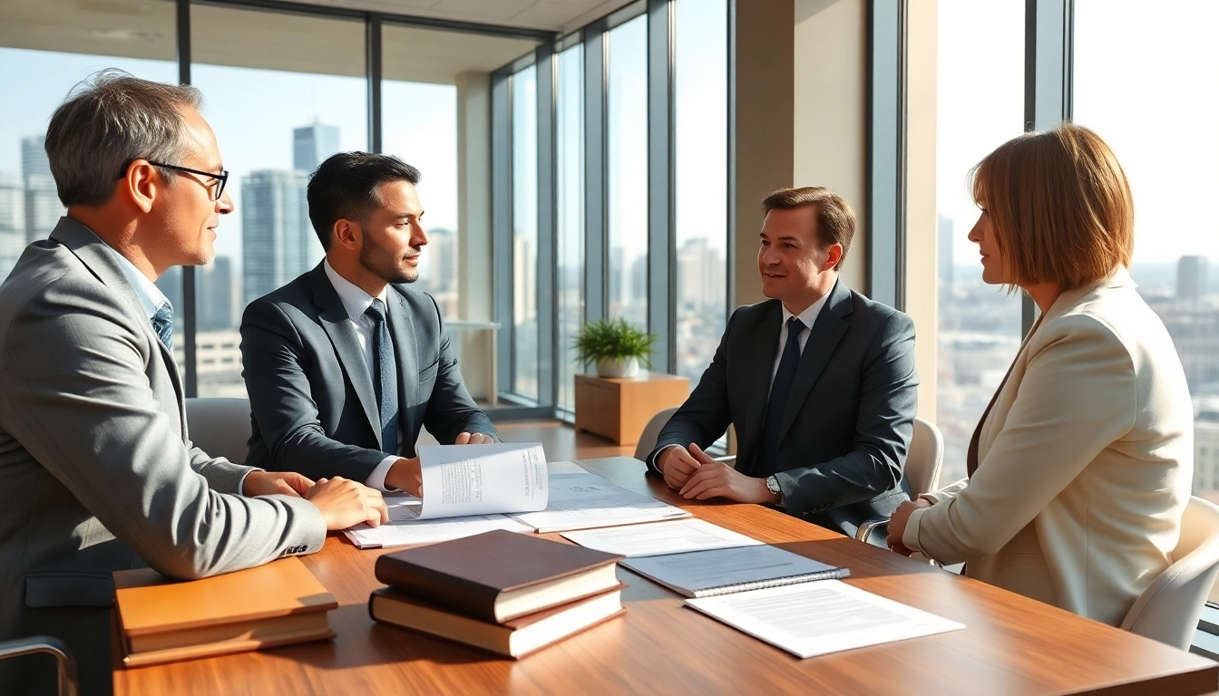 Consulting on Testamentary Trusts with a trusted lawyer in a bright office.