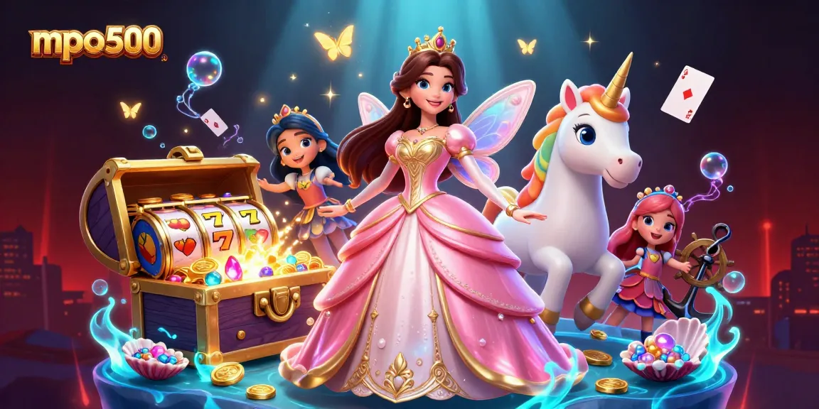 Experience winning with mpo500 through engaging slot reels and vibrant casino elements.