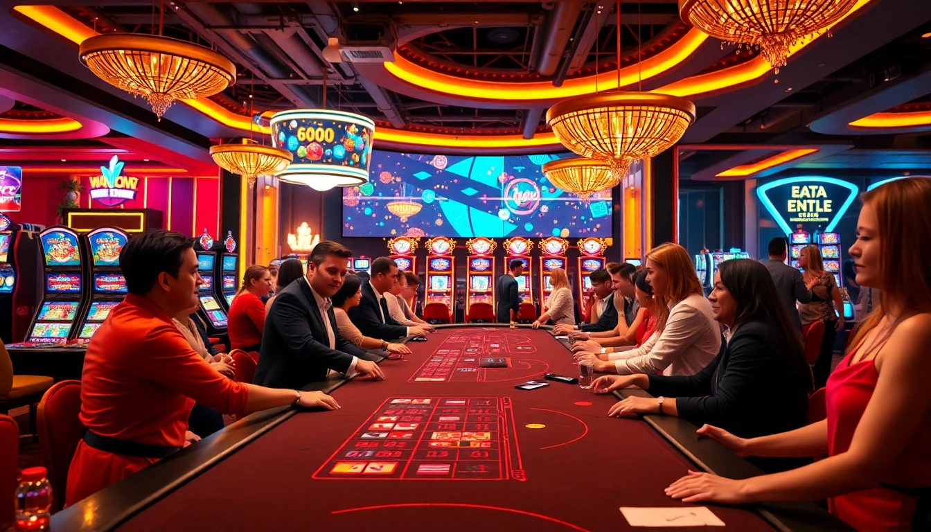 Experience the thrill of Non gamstop casino UK with vibrant casino action and engaging players.