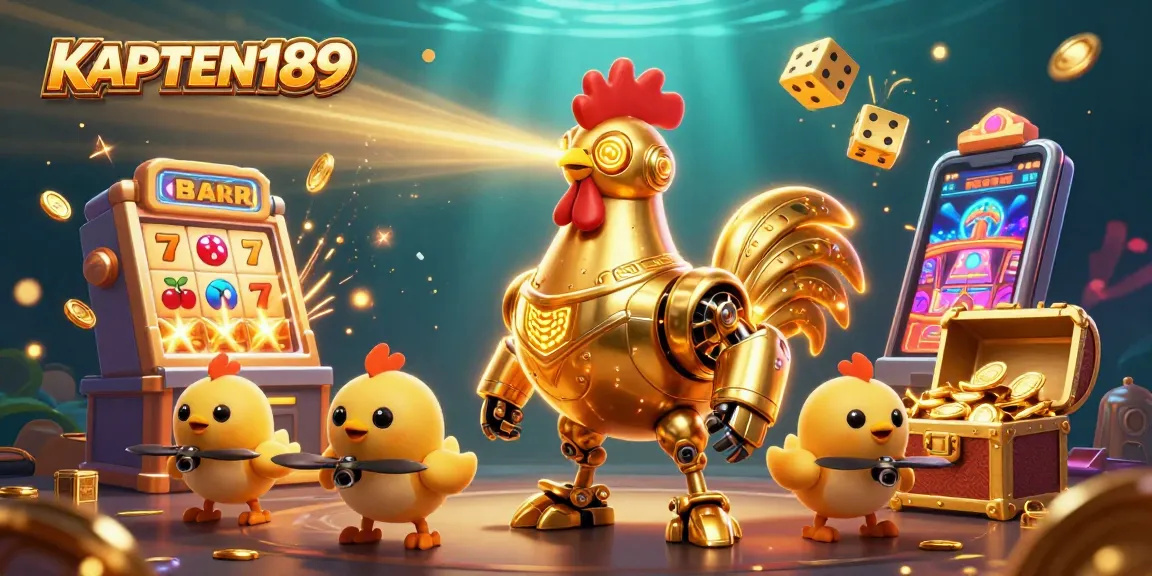 KAPTEN189 memicu jackpot besar di mesin slot dengan karakter ikonik yang bersinar.