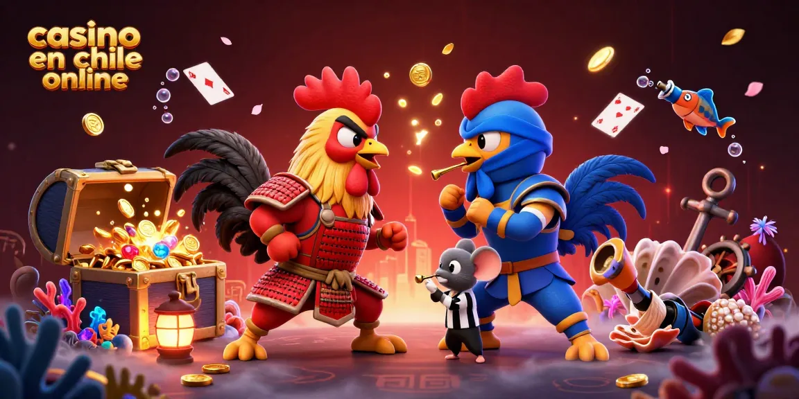 Gana en el casino en Chile online con emocionantes enfrentamientos de gallos en un entorno vibrante.