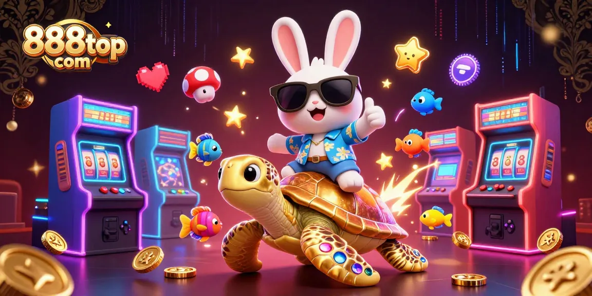 Engage with the fun and vibrant world of online gaming at 888top com featuring slots and colorful casino elements.