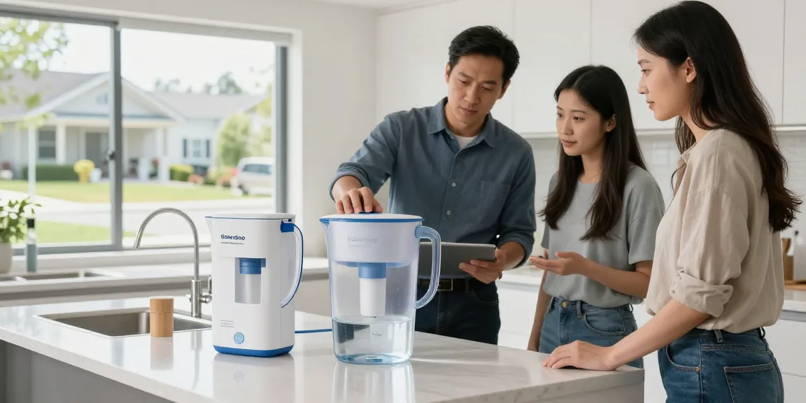 Waterdrop TDS Reduction Water Filter Pitcher with 1 Filter installed by trusted local provider, showcasing professional services in the community.