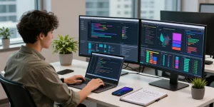 Detect AI image with advanced AI moderation tools in dynamic workspace.