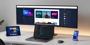 Iron tv, logiciel de développement sur IPTV, appareils numériques avancés, solution SaaS sécurisée