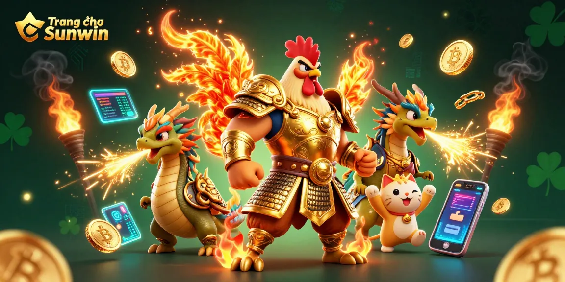 Experience exciting gameplay with Trang chủ Sunwin's dynamic casino characters and vibrant elements.