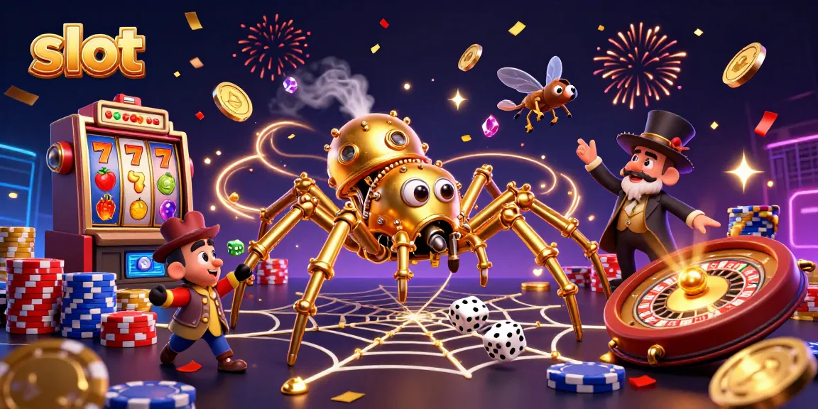 Menangkan slot dengan grafik menakjubkan dan elemen permainan yang dinamis dalam ilustrasi 3D.