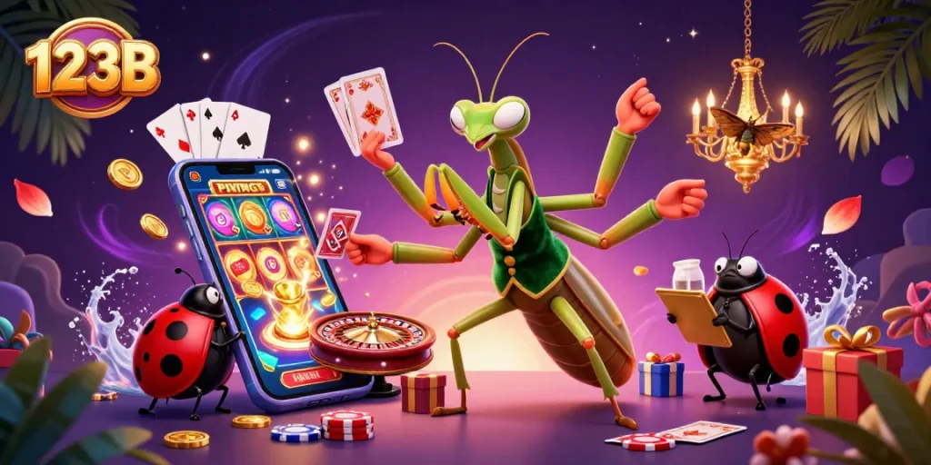 Join the excitement at 123B as the mantis card sharp and ladybug pit boss deal thrilling games of chance.