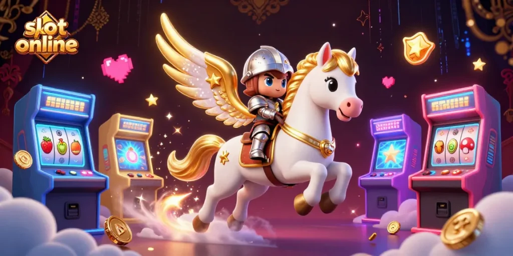 Spin the slot online reels with a 3D celestial theme featuring vibrant game elements and dynamic characters.
